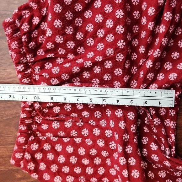 PB Basic Christmas Pajama Pants Small Red White - Picture 5 of 11
